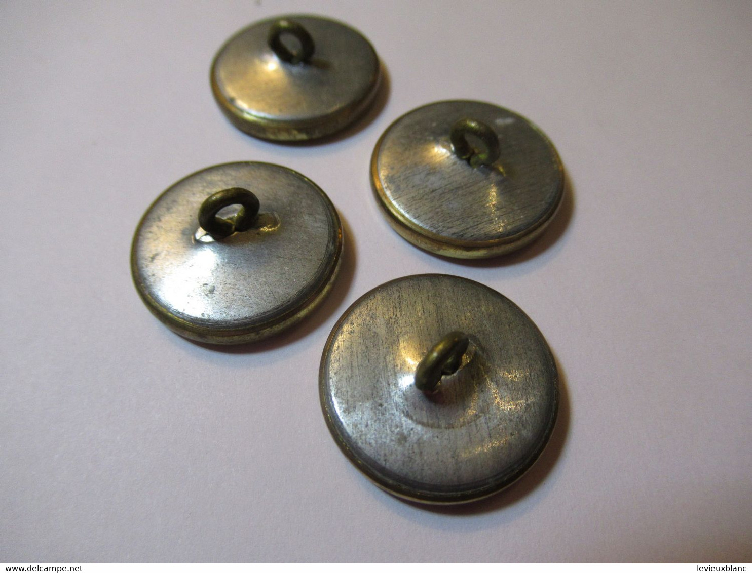 4 Boutons D'uniforme /Banque/B N C I/Banque Nationale Pour Le Commerce Et L'Industrie/ Fabricant ? /Vers 1960   BOUT218 - Buttons