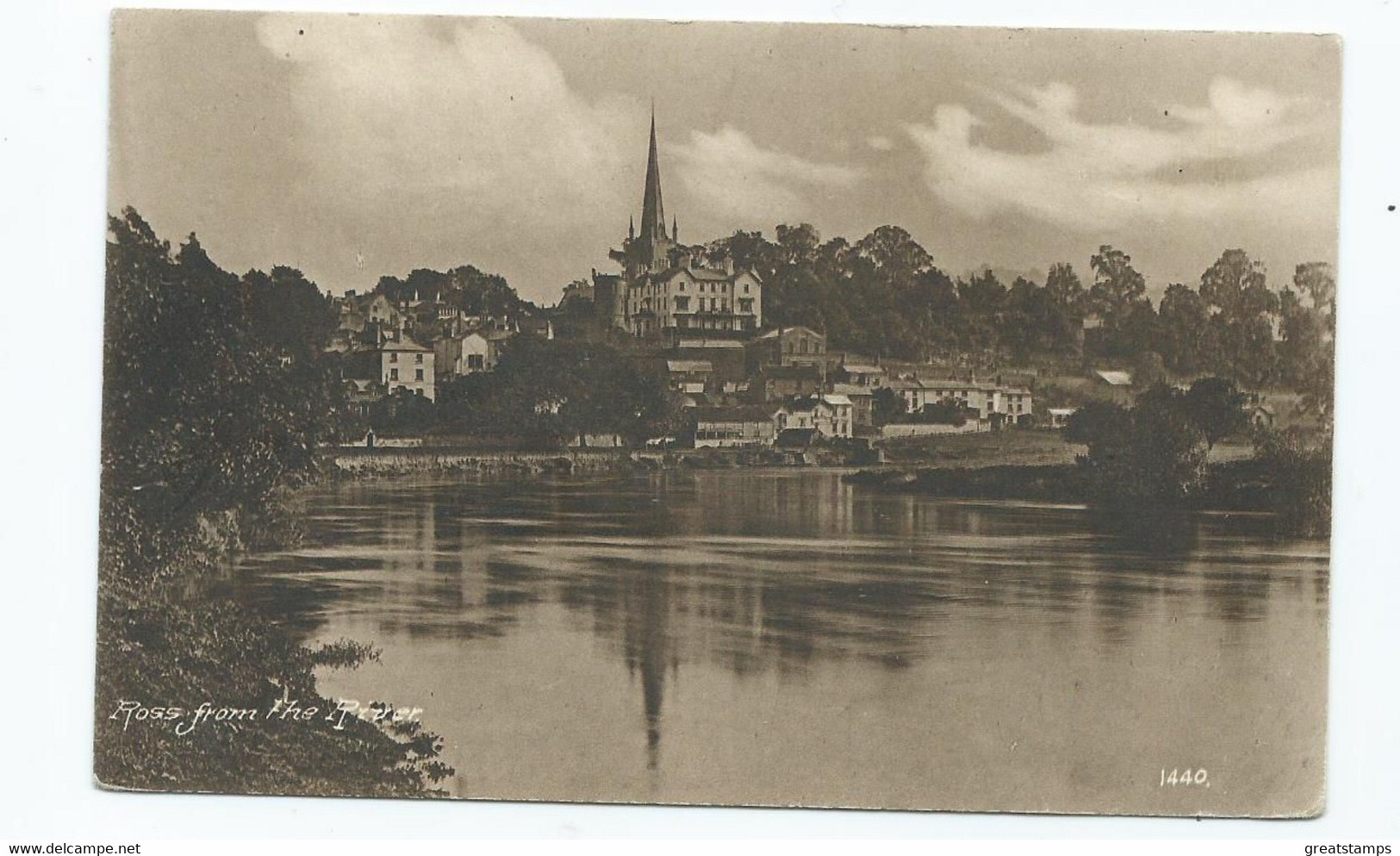 Scotland Postcard Ross From The River Unused - Ross & Cromarty
