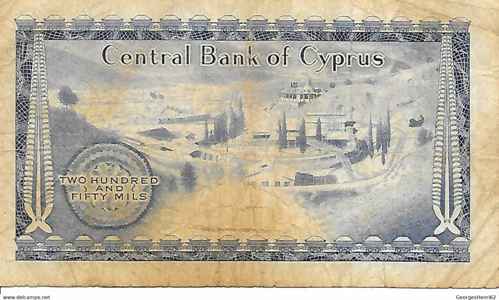 CHYPRE - 250 Mil - 1/12/1980 - (41c) - Cyprus