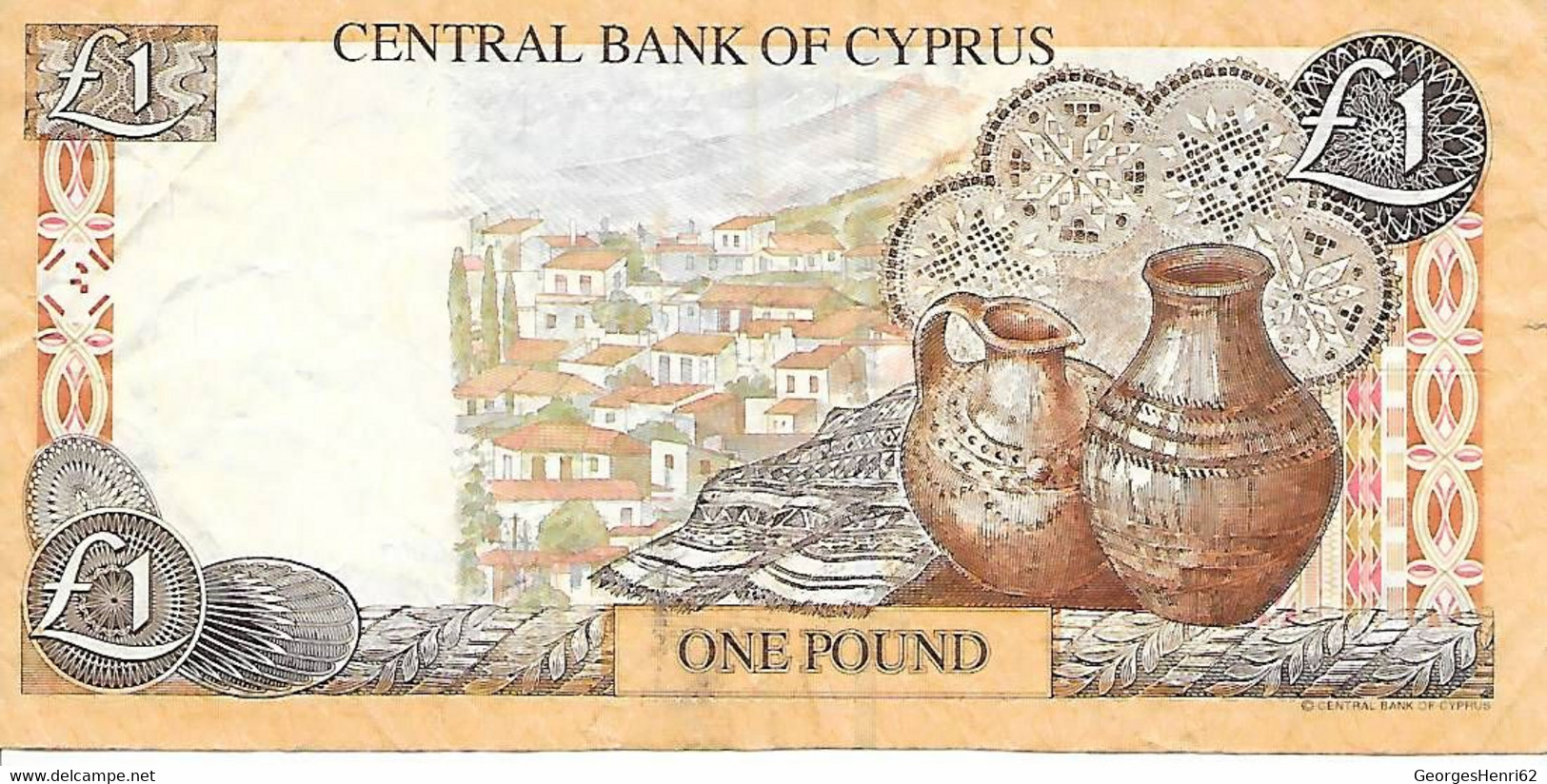 CHYPRE - 1 Lire - 1/2/2001 - (60c) - Chipre