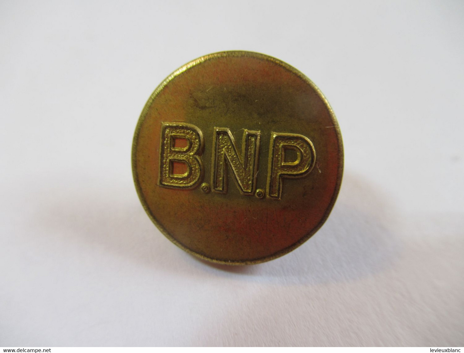 7-Boutons D'uniforme /Banque/B N P /Banque Nationale De Paris / Doré /Ancre & Grenade/Vers 1970      BOUT220 - Buttons