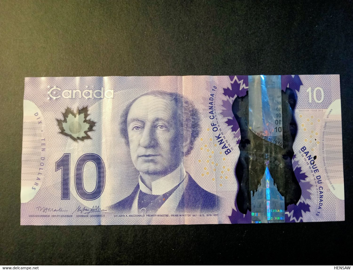 CANADA 10 DOLLARS P 107a 2013 USADO USED - Canada