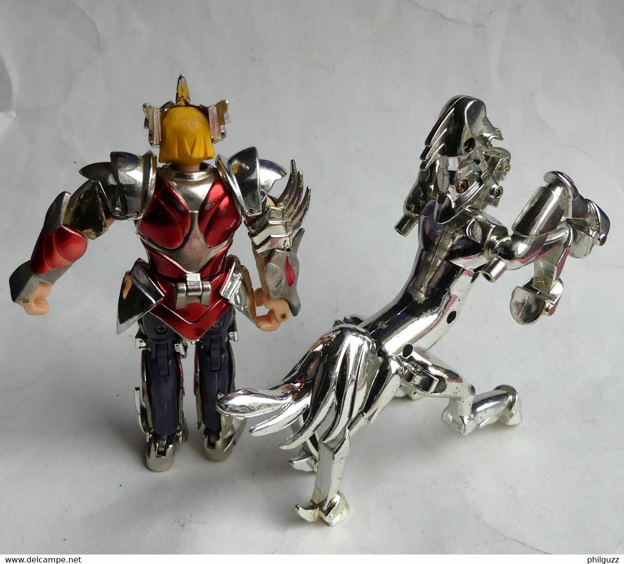 FIGURINE SAINT SEIYA CHEVALIER DU ZODIAQUE BETA Hagen de Merack GUERRIER  DIVIN D'ASGARD 1990 CHEVALIERS