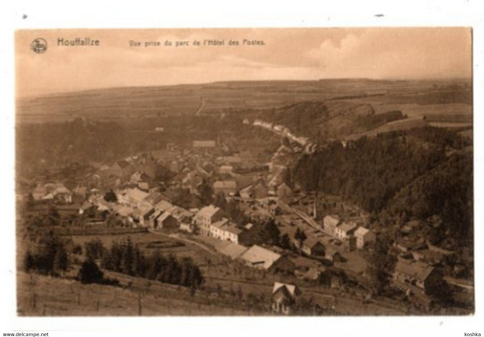 HOUFFALIZE - Vue Prise Du Parc De L' Hôtel Des Postes - Non Envoyée - édition Nels No 41 - Houffalize