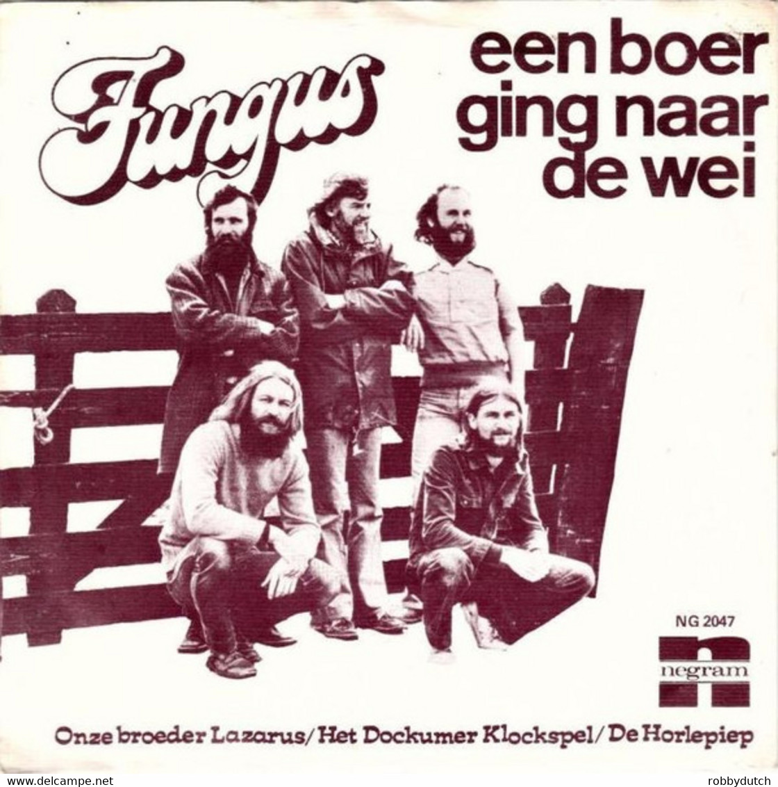 *7" *  FUNGUS - EEN BOER GING NAAR DE WEI (Holland 1975) - Andere - Nederlandstalig