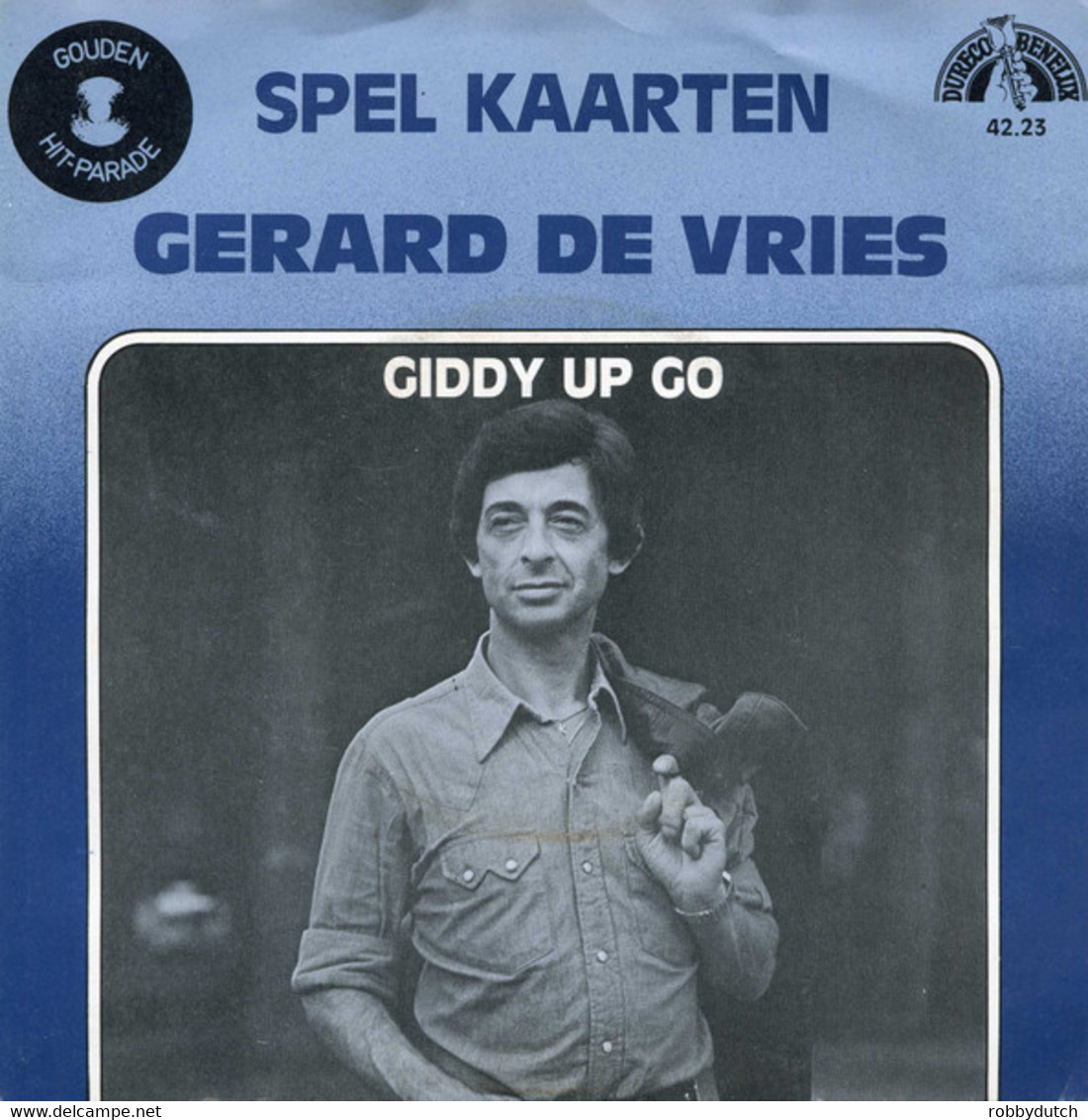 *7" * GERARD DE VRIES - SPEL KAARTEN (Holland 1976) - Other - Dutch Music