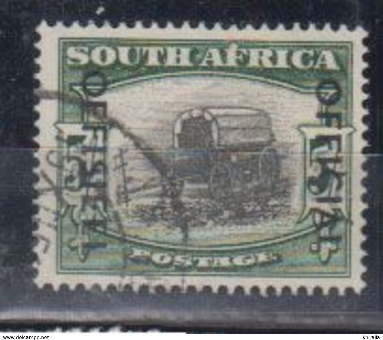 Afrique Du Sud     1950       Service   N°   63A     COTE     12 € 00      ( S 601 ) - Servizio