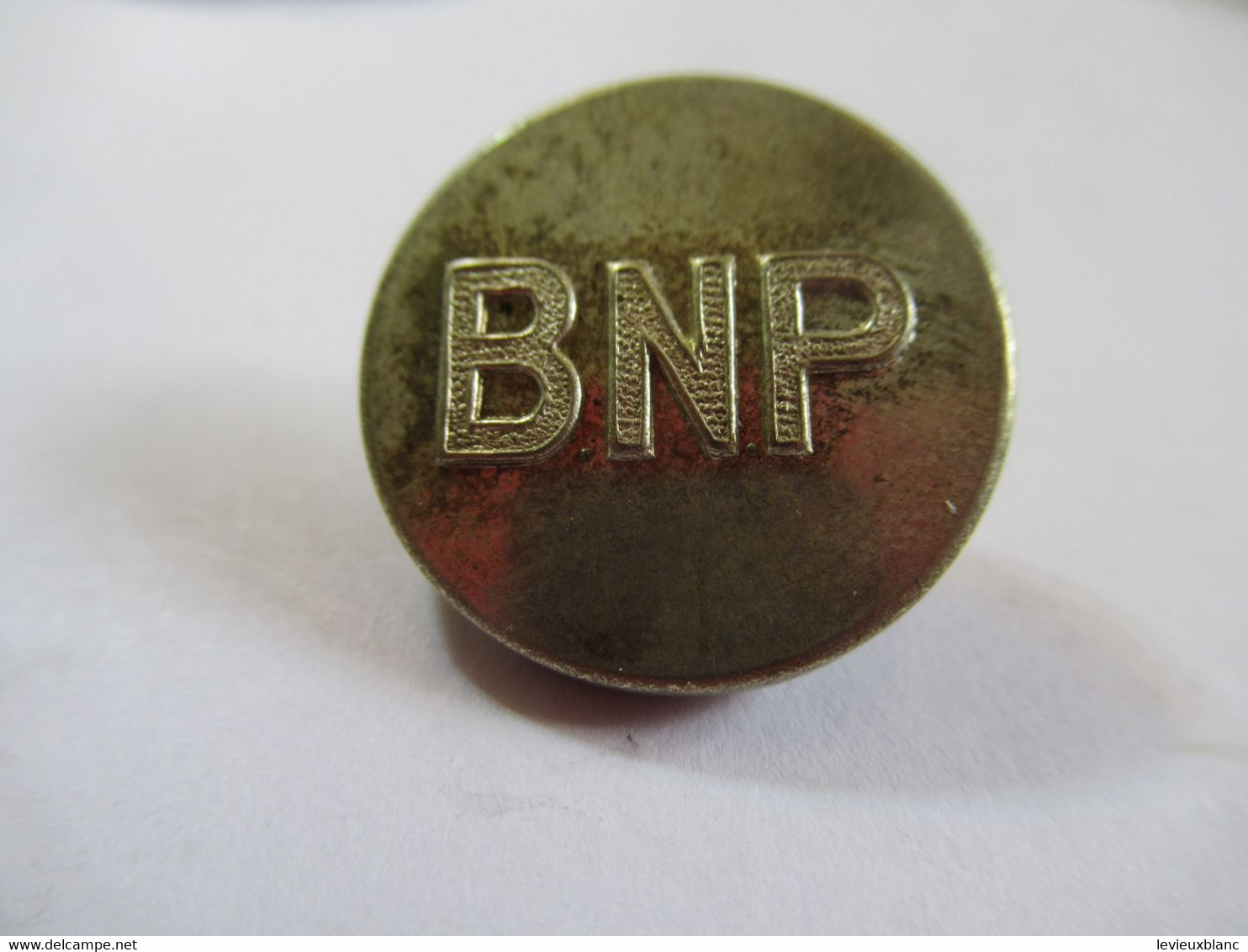 5-Boutons D'uniforme /Banque/B N P /Banque Nationale De Paris /argent /T W & W Paris/ 2,1   Cm /Vers 1970      BOUT229 - Buttons