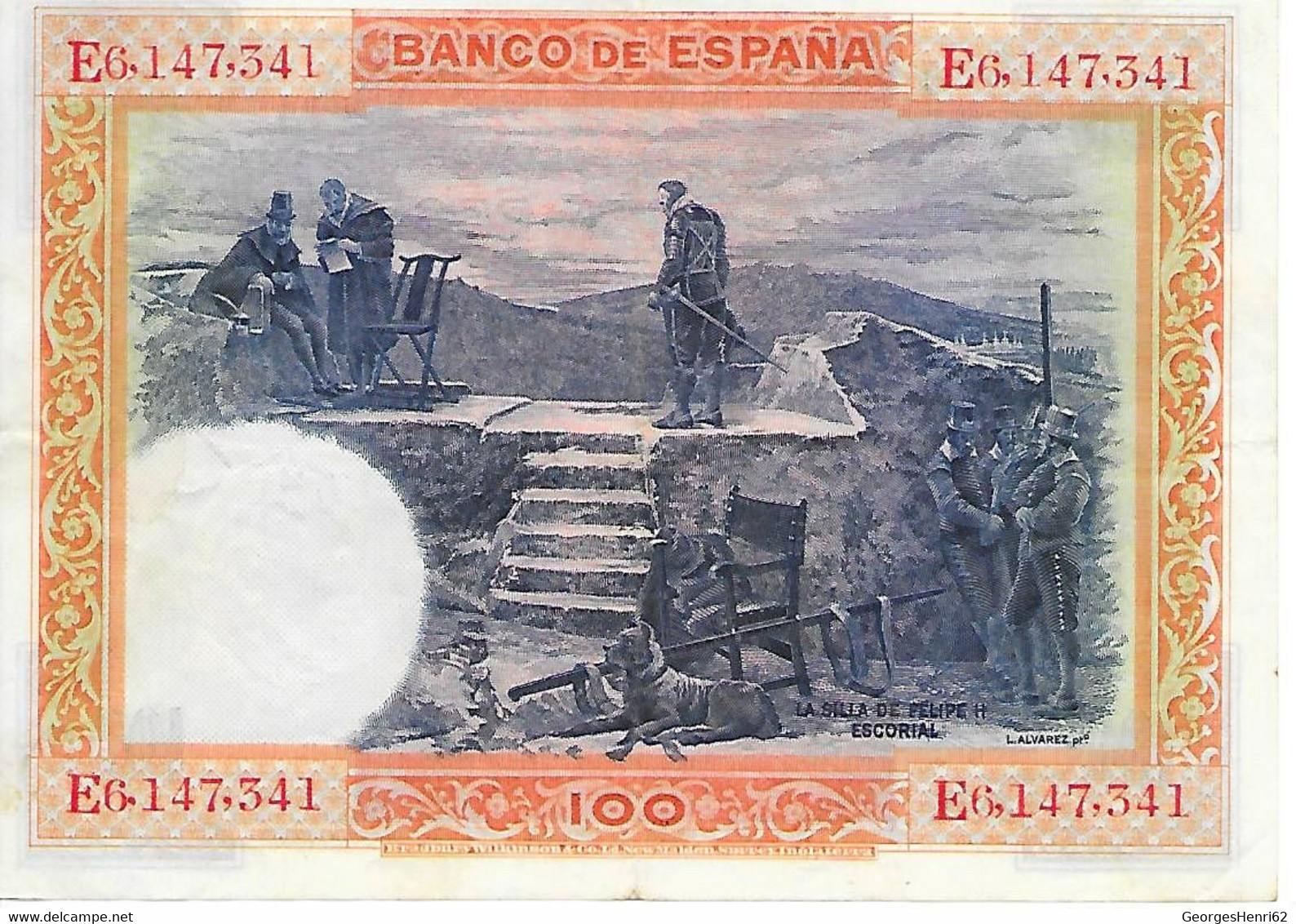 Espagne - 100 Pesetas - 1/7/1925 - (69a) - 100 Pesetas