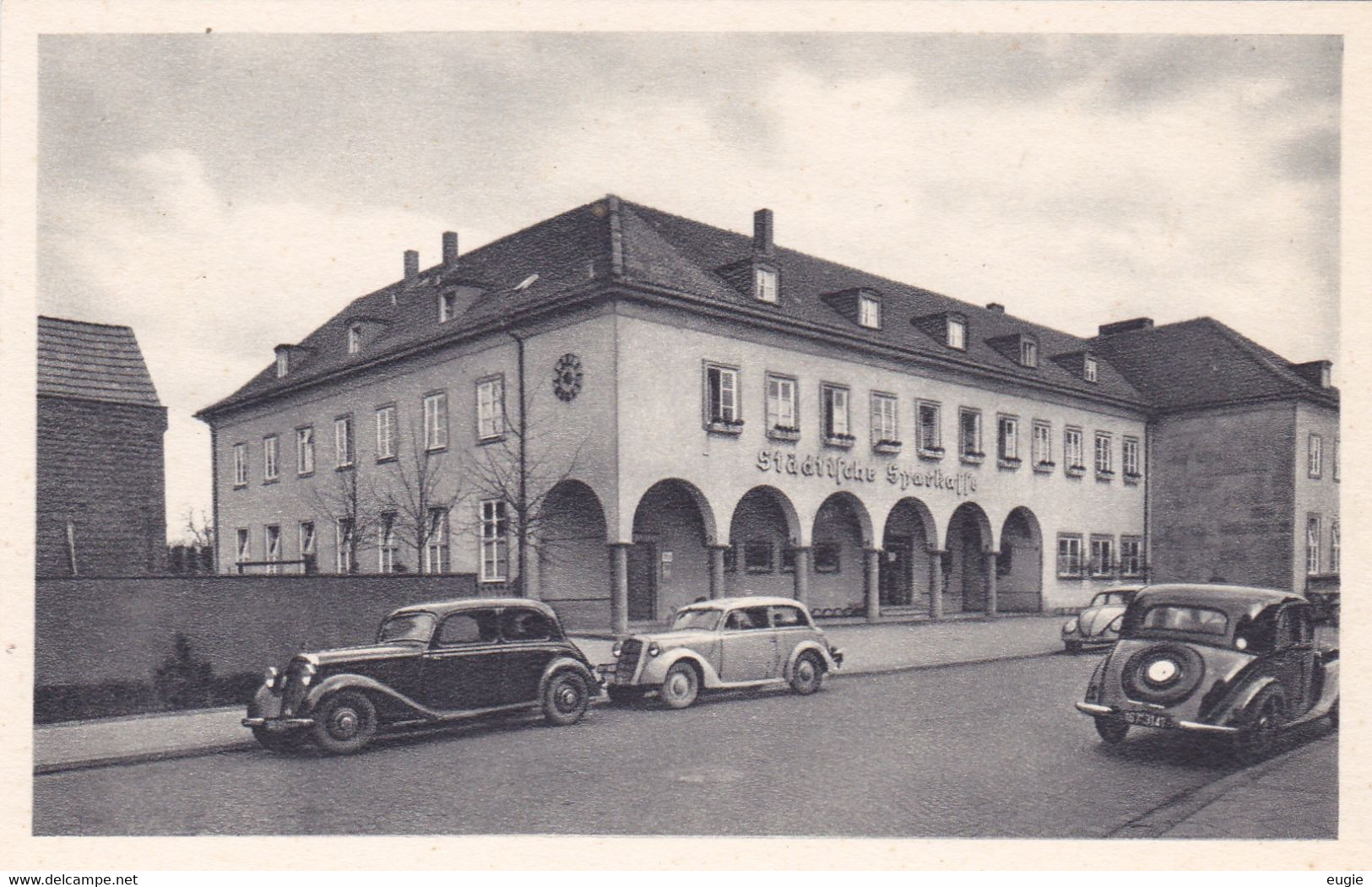 1765/ Gütersloh, Städliche Sparkasse, Oude Auto's - Guetersloh