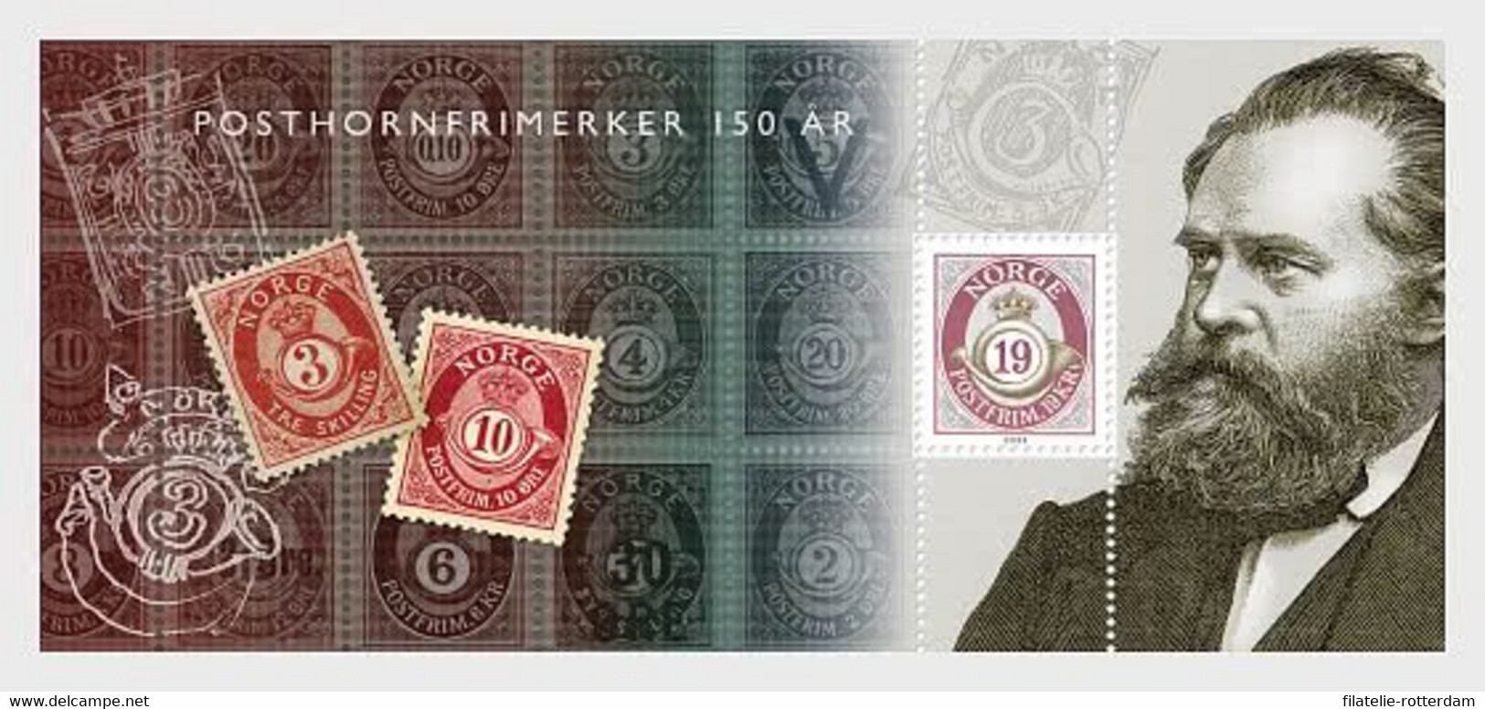 Noorwegen / Norway - Postfris / MNH - Sheet Posthoorn 2022 - Ungebraucht