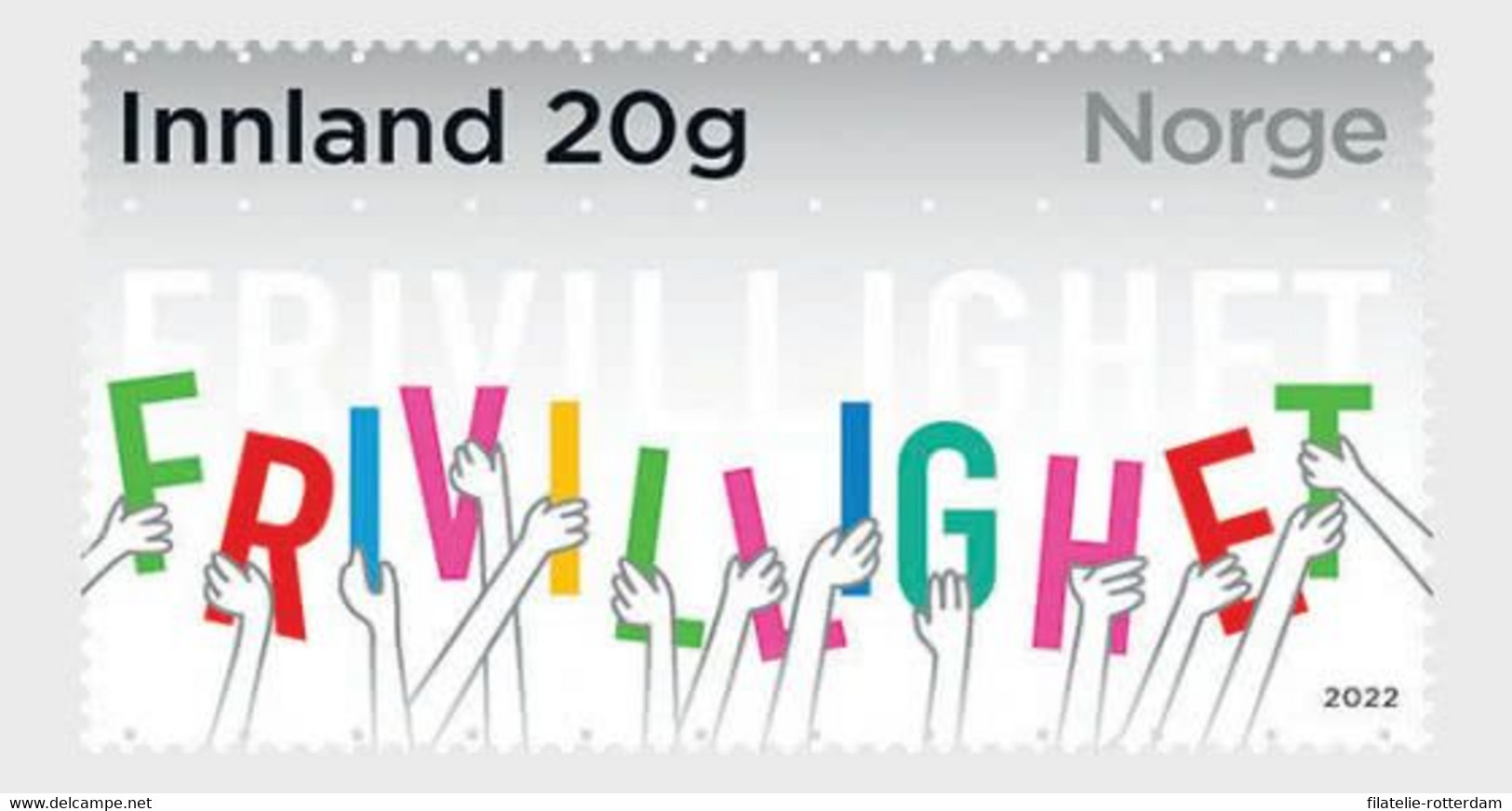 Noorwegen / Norway - Postfris / MNH - Vrijwilligers 2022 - Ongebruikt