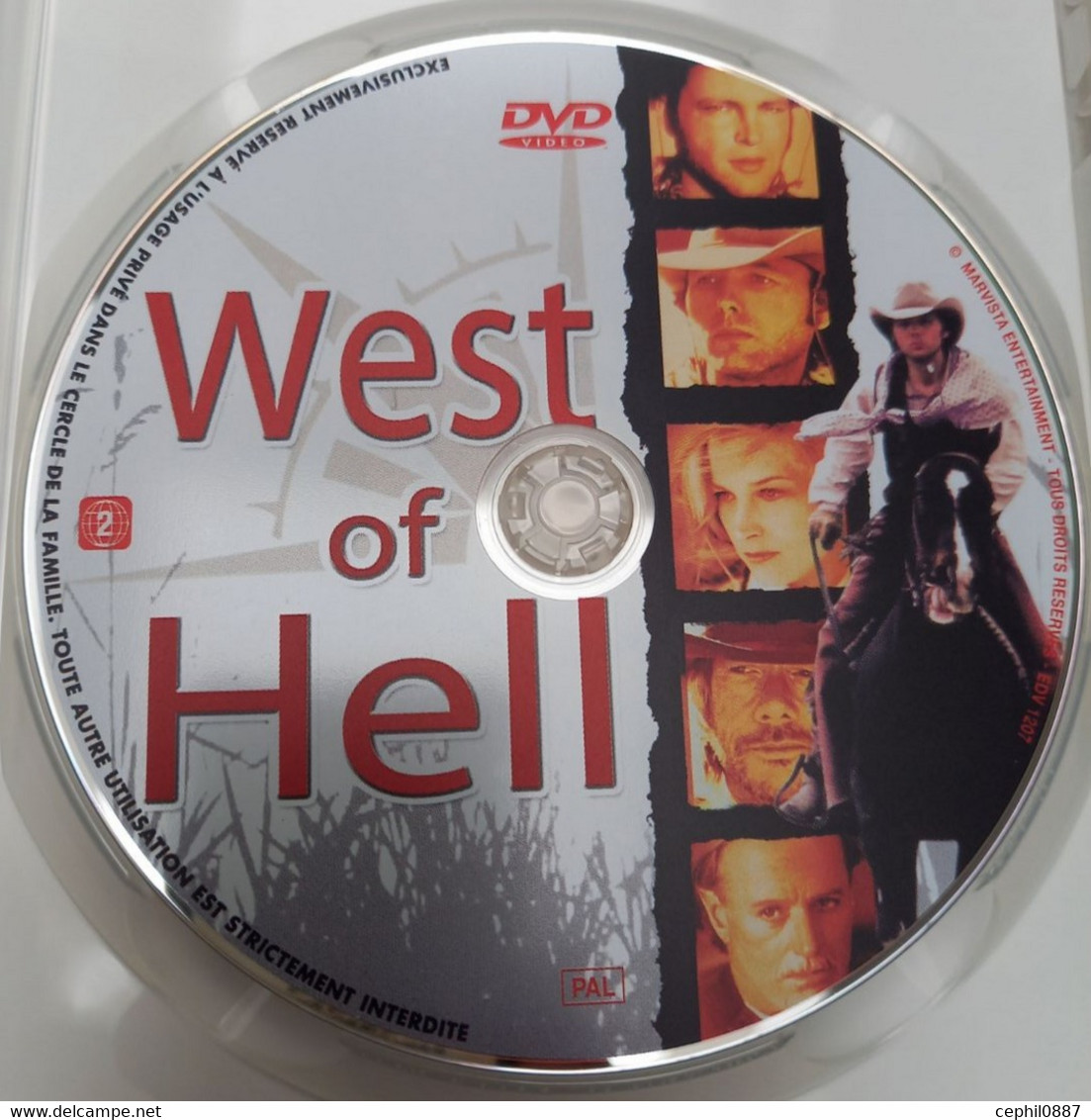 Peter Et Bridget Fonda, Vince Vaughn (Starsky & Hutch) - West Of Hell (VF) - Western/ Cowboy