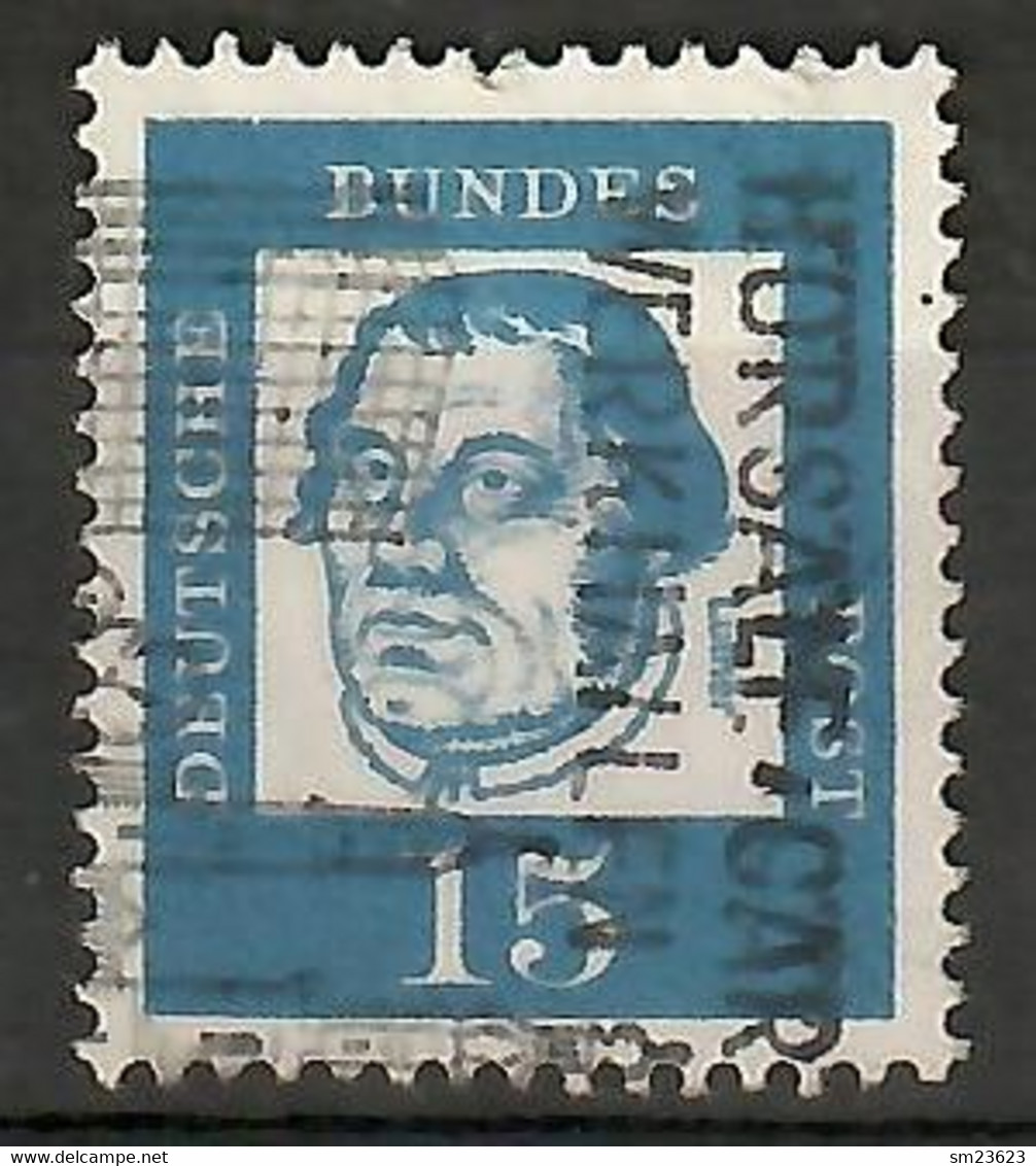 BRD 1961  Mi.Nr. 351 , Bedeutende Deutsche / Martin Luther - Gestempelt / Fine Used / (o) - Theologen