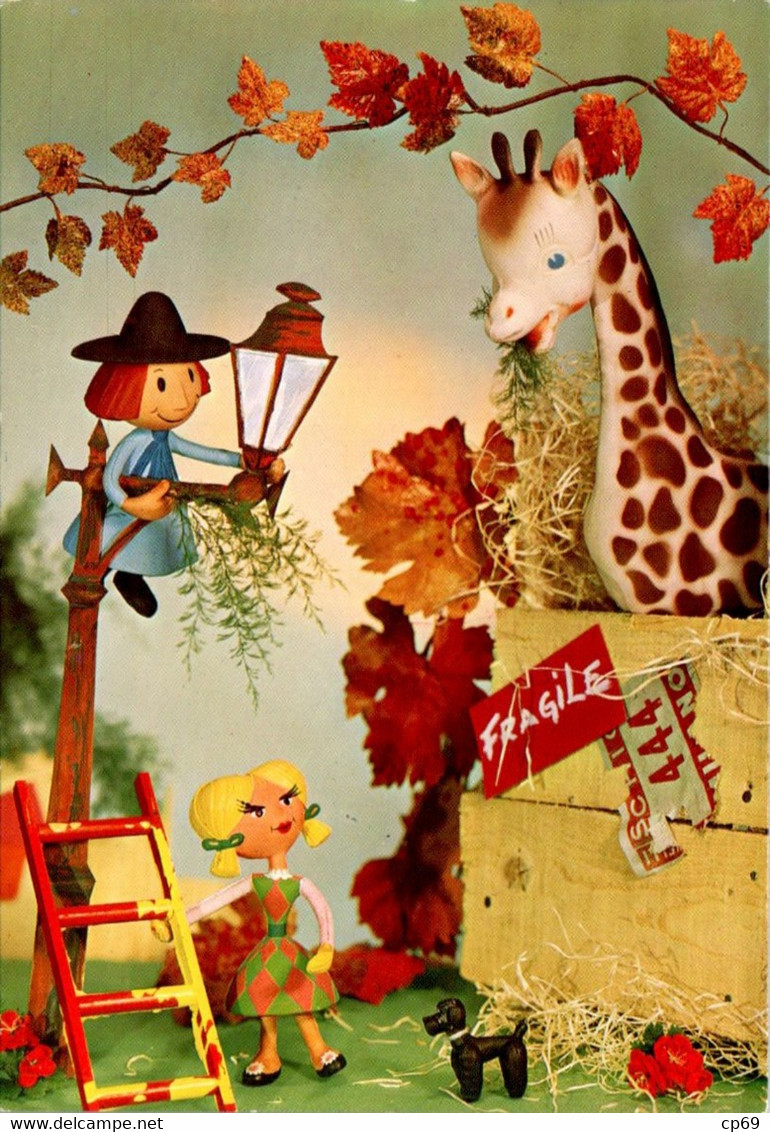 Picolo & Piccolette Télévision Courte Série TV Jean Image RTF Société ORTF Env. 1950 テレビ Cadeau Surprise 电视 Girafe キリン - TV Series