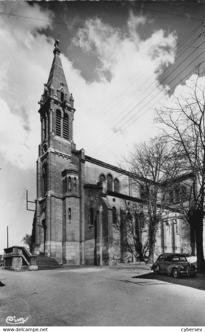 MONCLAR-de-QUERCY - L'Eglise - CPSM PF - Montclar De Quercy