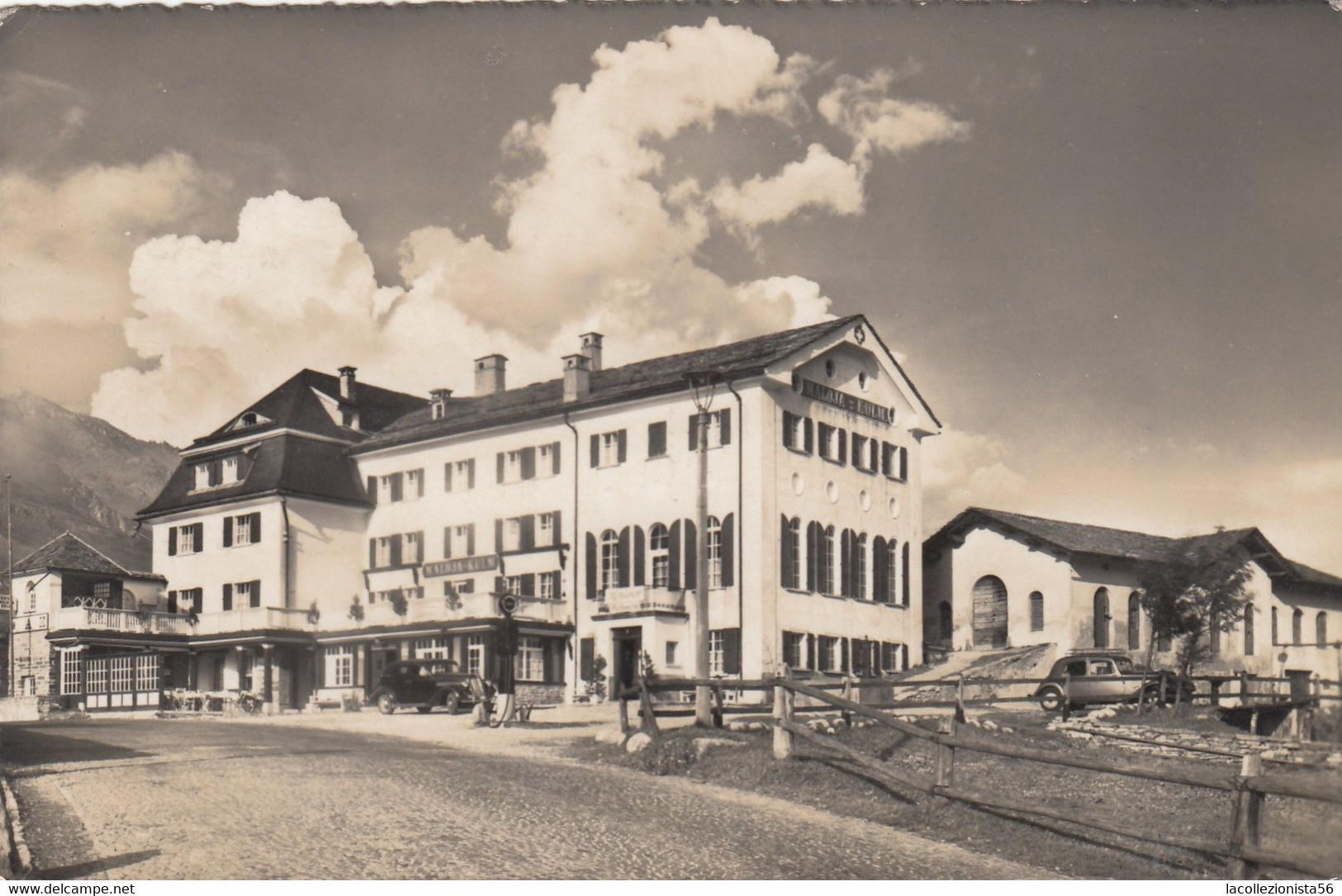 11902-MALOGGIA-BREGAGLIA(CANTON GRIGIONI)-HOTEL MALOJA KULM-1952-FP - Bregaglia