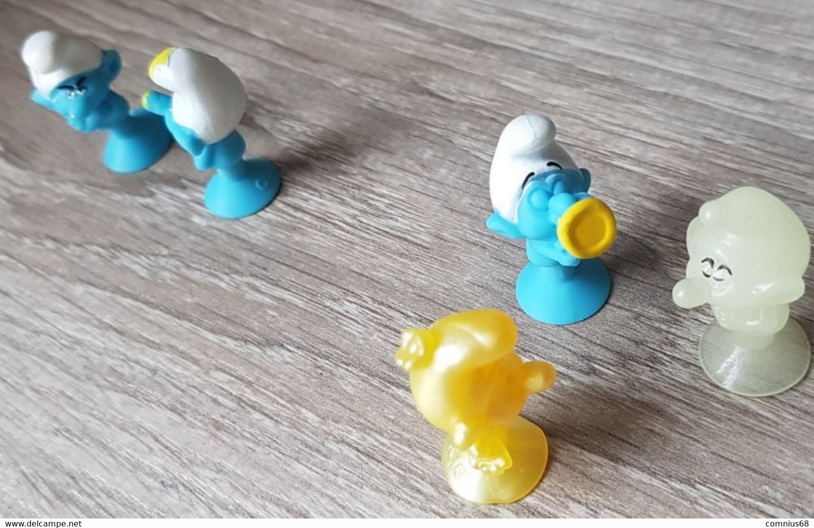 Figurine Schtroumpf micropopz Super U - en lot ou à l'unité - 21 figurines