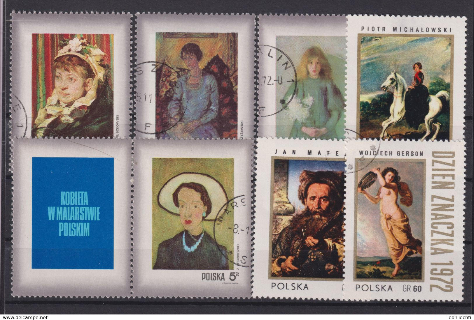 Polen / Polska Lot ° Briefmarken Gestempelt /  Stamps Stamped /  Timbres Oblitérés - Collezioni