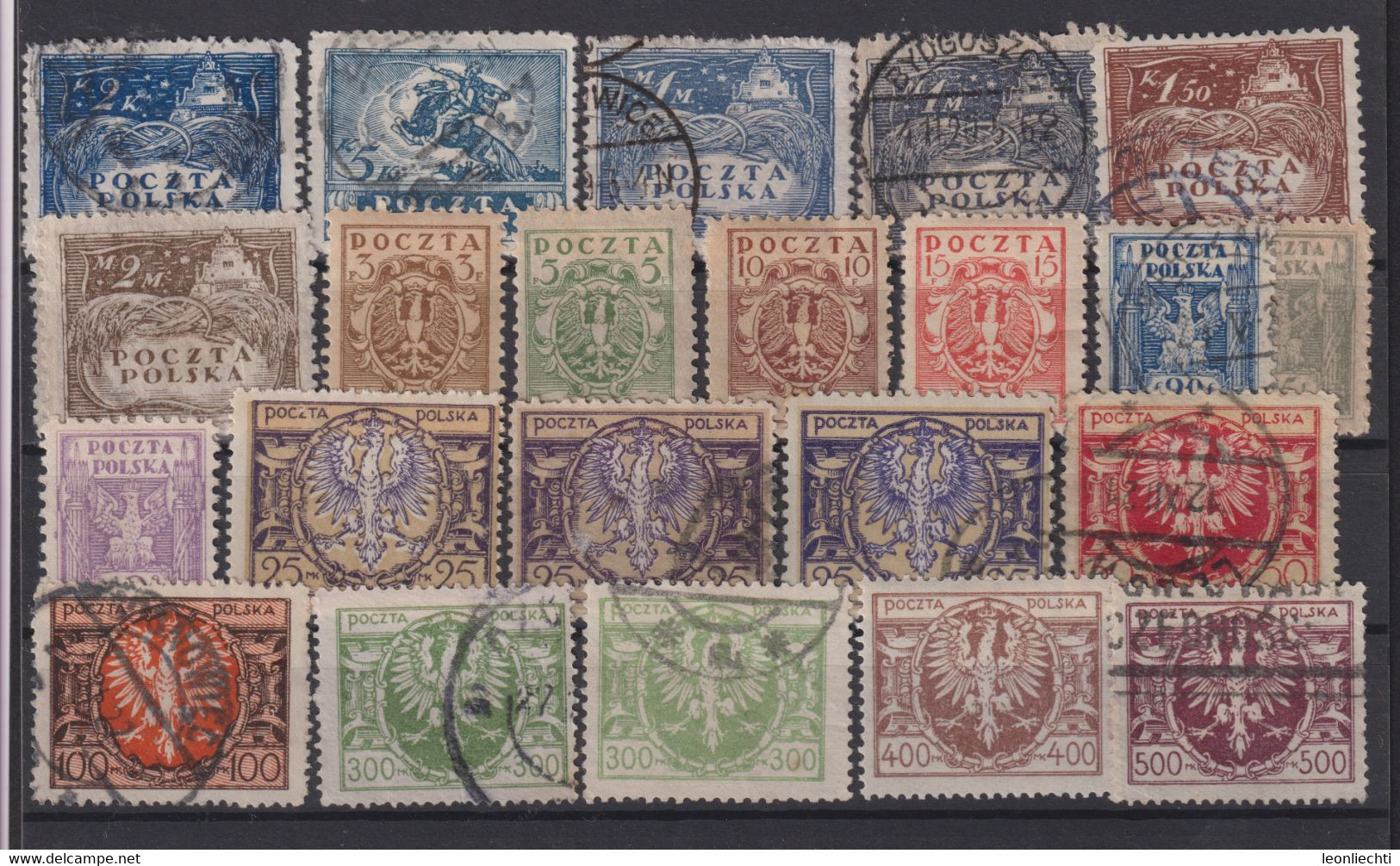 Polen / Polska Lot ° Briefmarken Gestempelt /  Stamps Stamped /  Timbres Oblitérés - Sammlungen
