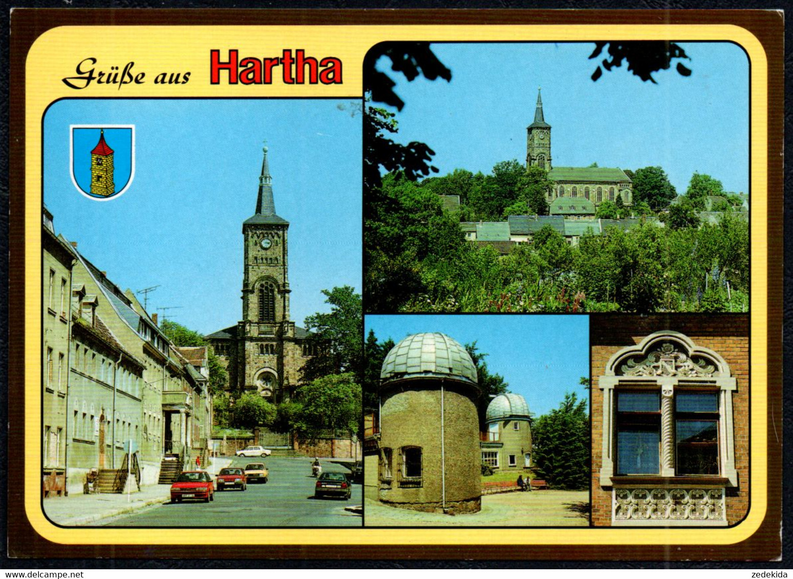 G0951 - Hartha - Sternwarte - Bild Und Heimat Reichenbach Qualitätskarte - Hartha