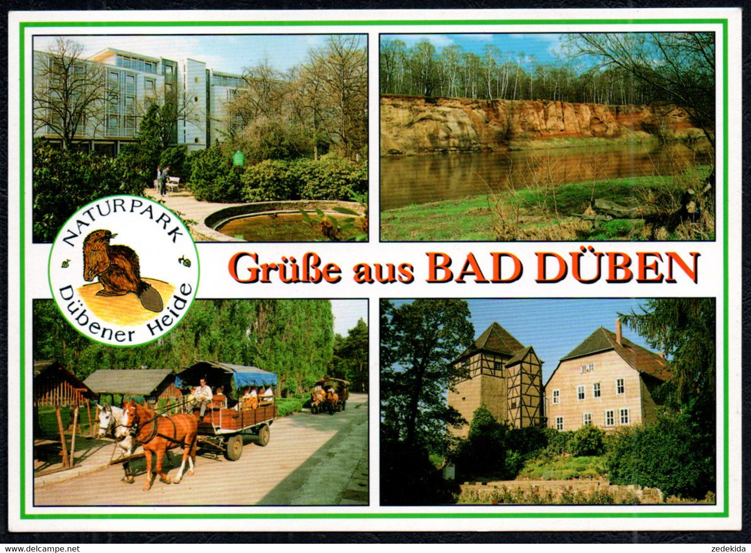 G0956 - TOP Bad Düben - Bild Und Heimat Reichenbach Qualitätskarte - Bad Düben