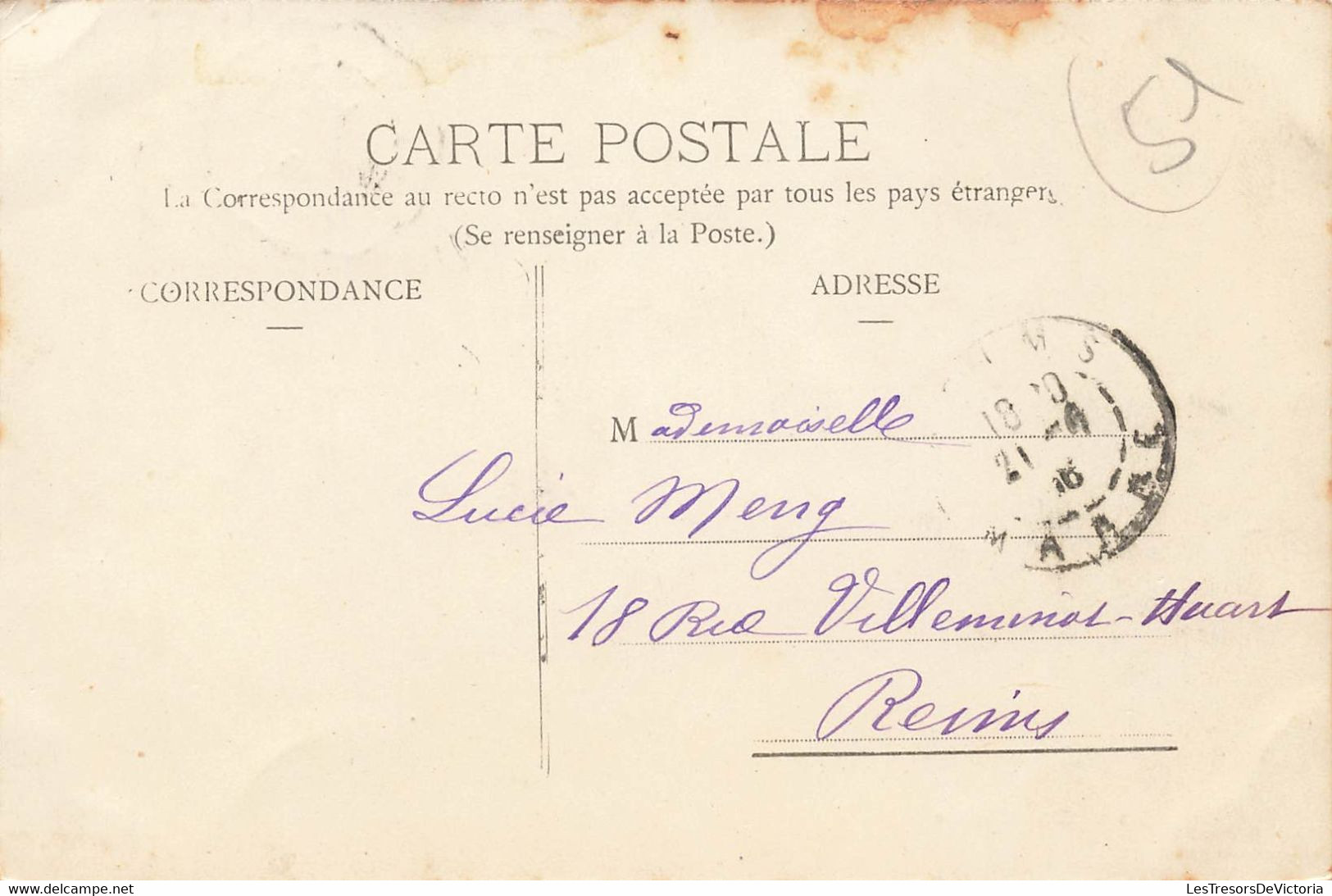 CPA Le Baizil - L'eglise - Obliteration Ambulant De Montmirail A Epernay En 1906 - Autres & Non Classés