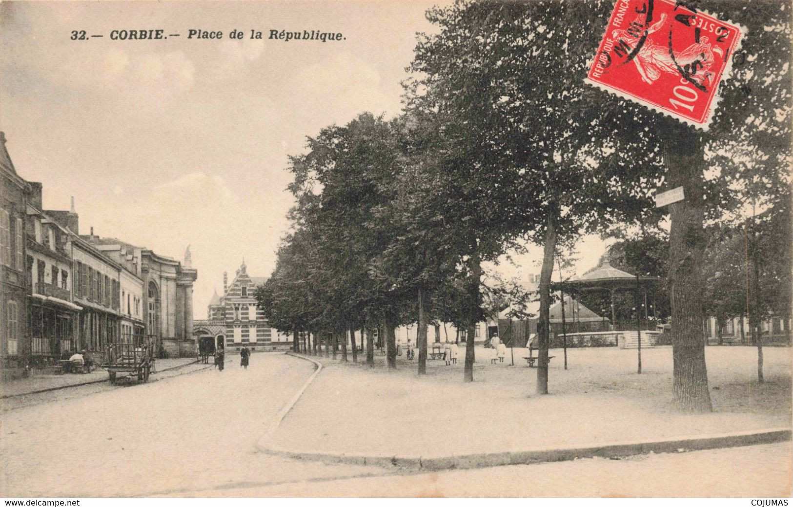 80 - CORBIE - S06226 - Place De La République - L1 - Corbie