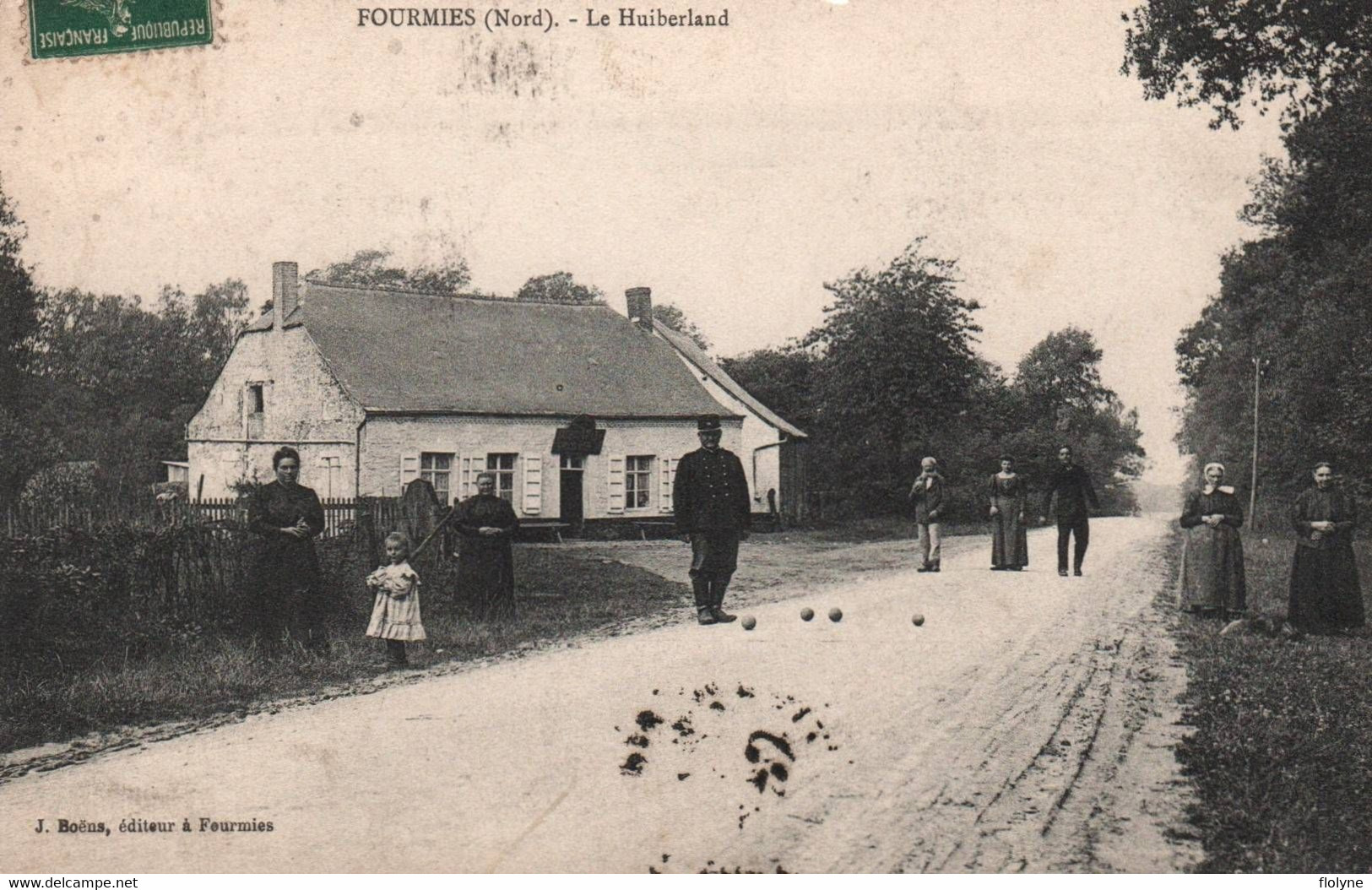 Fourmies - Le Huiberland , Village Hameau - Pétanque Jeu De Boules - Fourmies