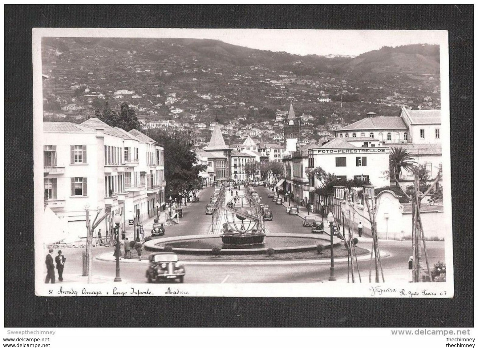 Avenida Arriago E Largo Infante Madeira Figueira R.joao Favira 67 N° 50 UNUSED - Madeira