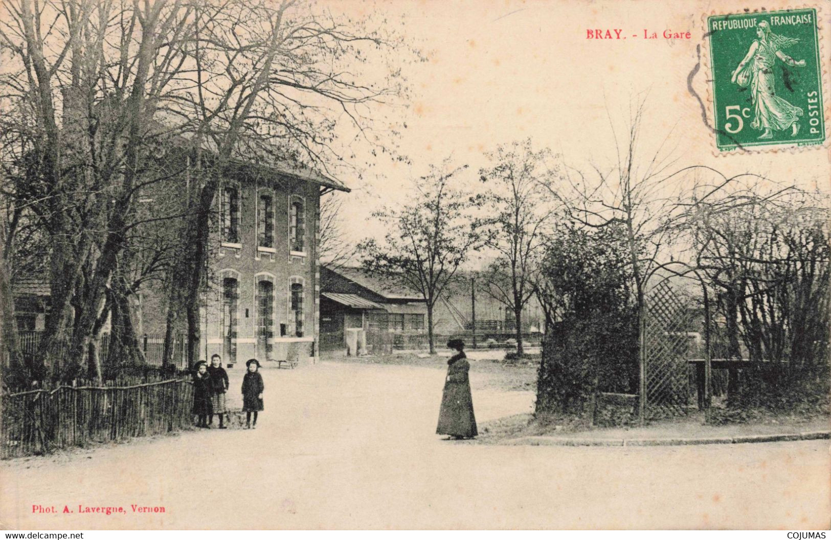 95 - BRAY ET LU - S06255 - La Gare - L1 - Bray-et-Lû