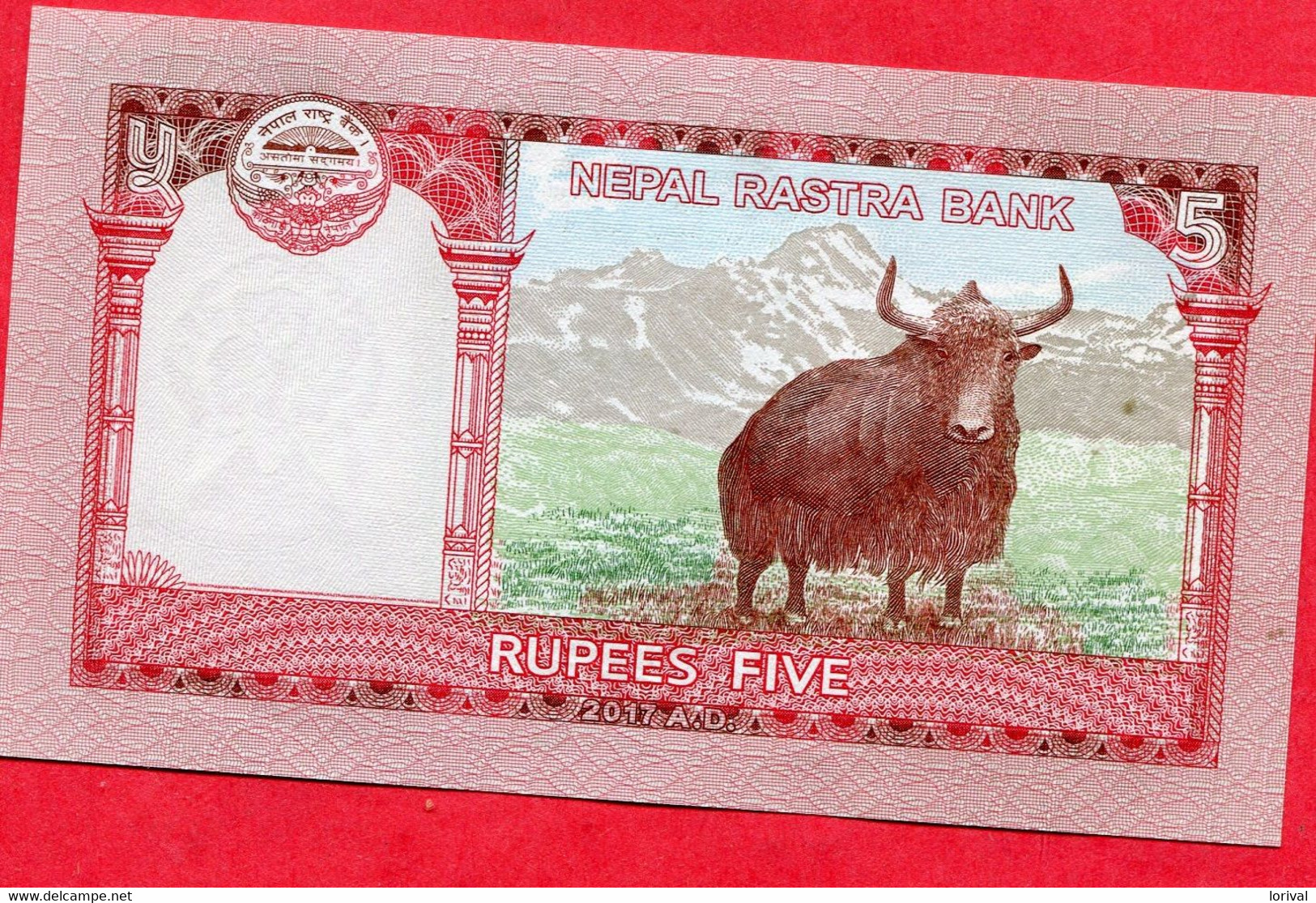 Nepal 5 Roupies  Neuf 3 Euros - Népal