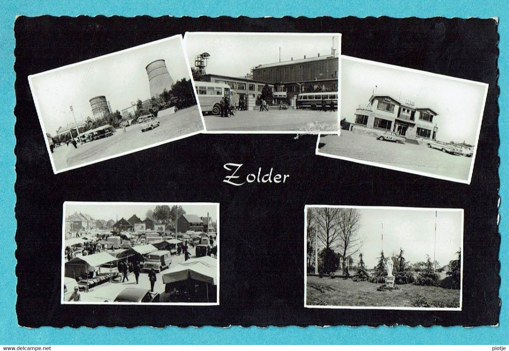 * Heusden Zolder (Limburg) * (Huis Frederix) Autocar, Bus, Oldtimer, Marchands, Markt, Old, Unique - Heusden-Zolder