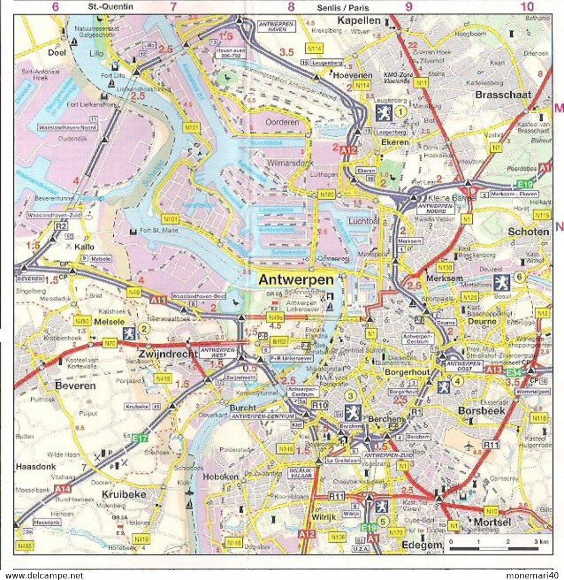 RÉSEAU BELGIQUE-LUXEMBOURG - CARTE ROUTI£ERE PEUGEOT - 2002. - Cartes Routières