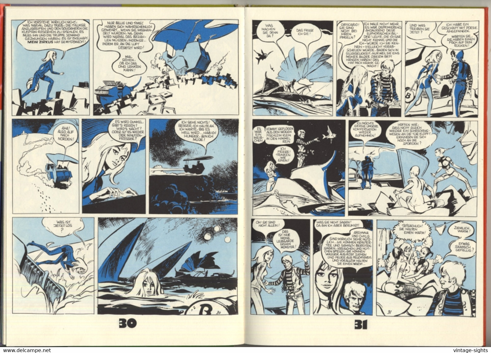 J.C. Forest: Die Neuen Abenteuer Der Barbarella (Vintage Comic 1st Ed. 1971) - Autres & Non Classés