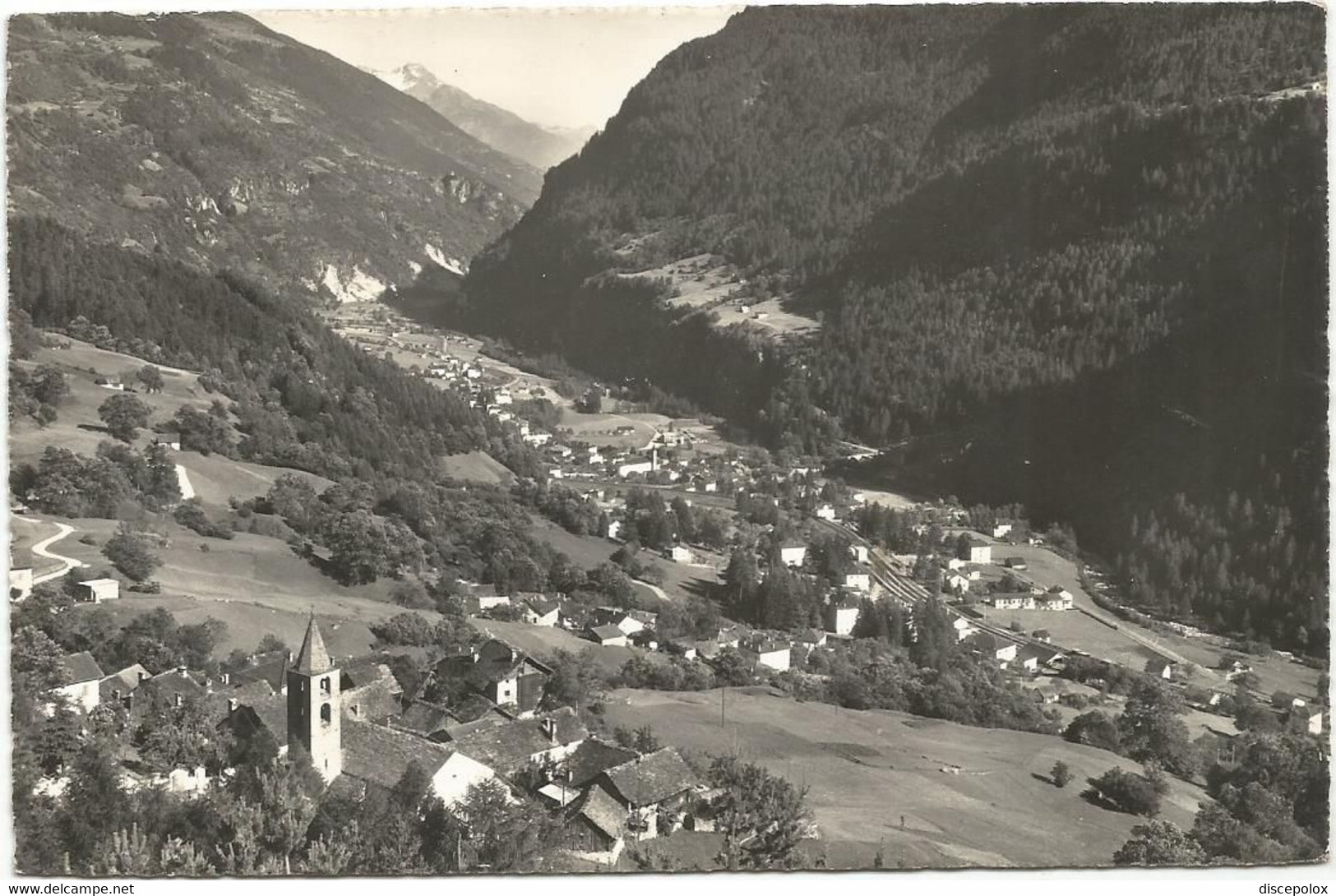 AC4548 Faido - Valle Levantina - Panorama / Viaggiata 1961 - Faido