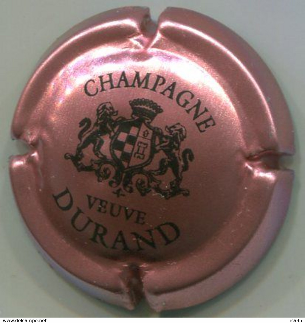 CAPSULE-CHAMPAGNE DURAND VEUVE N°06 Rosé & Noir - Durand (Veuve)