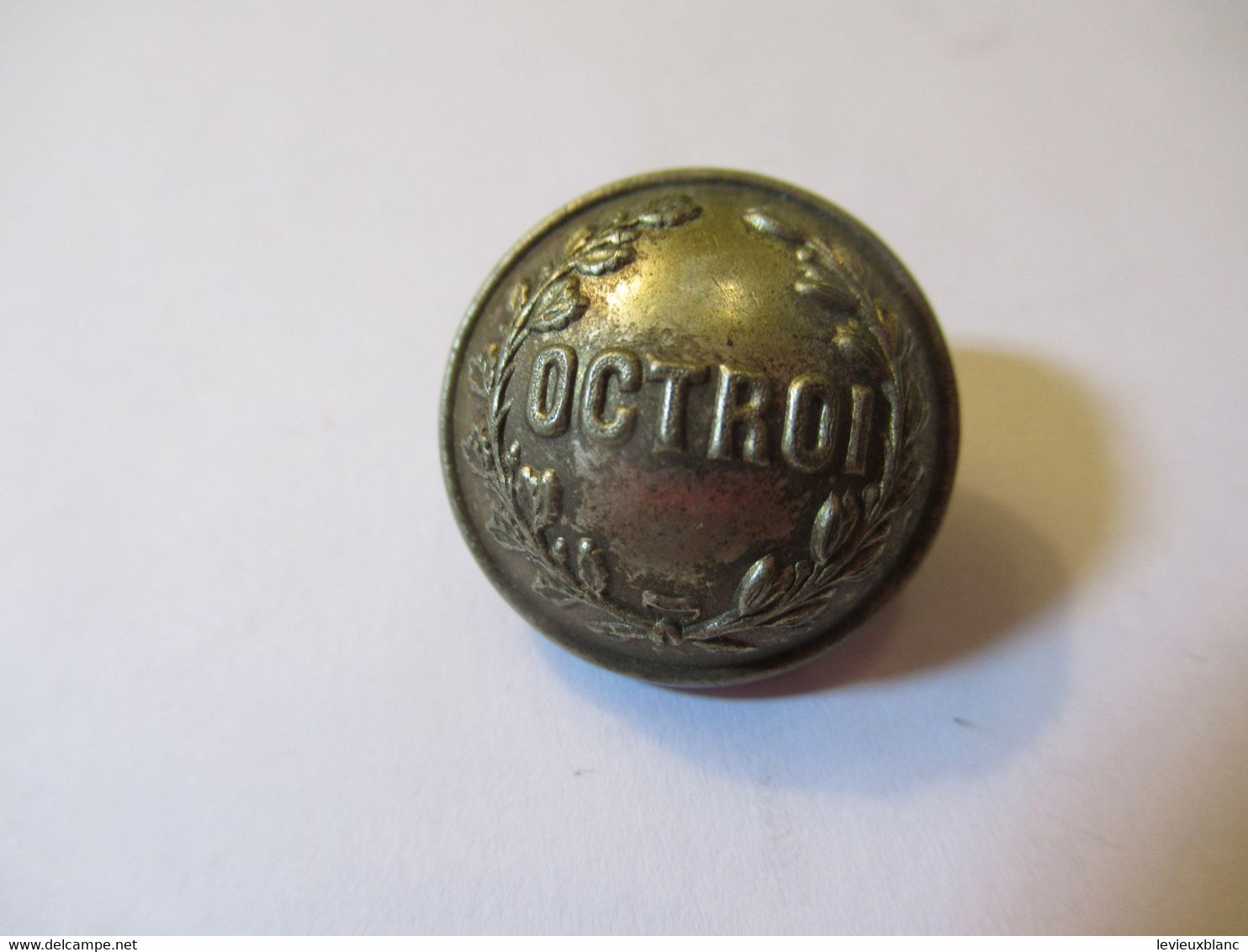 4   Boutons D'uniforme Anciens Bombés /Militaria / OCTROI//Supérieur Franca / 2,1 Cm /Début XXéme     BOUT228 - Bottoni