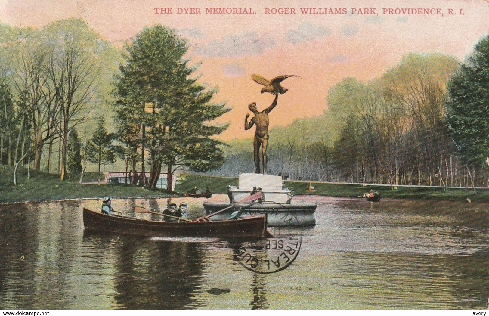 The Dyer Memorial, Roger Williams Park, Providence, Rhode Island - Providence