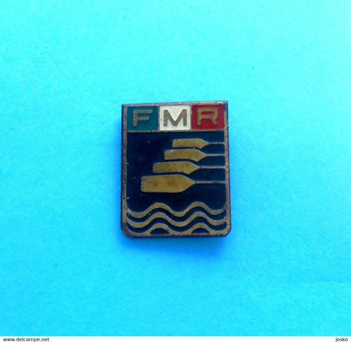 MEXICO ROWING FEDERATION - FISA .. Old Pin Badge Aviron Rudersport Rudern Ruder Remo Canottaggio Anstecknadel Distintivo - Aviron