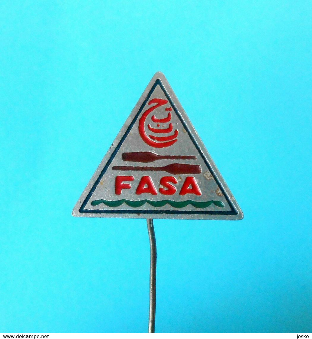 ALGERIA ROWING FEDERATION (FISA) Old Pin * Aviron Rudersport Rudern Ruder Remo Canottaggio Algérie Algerien - Remo