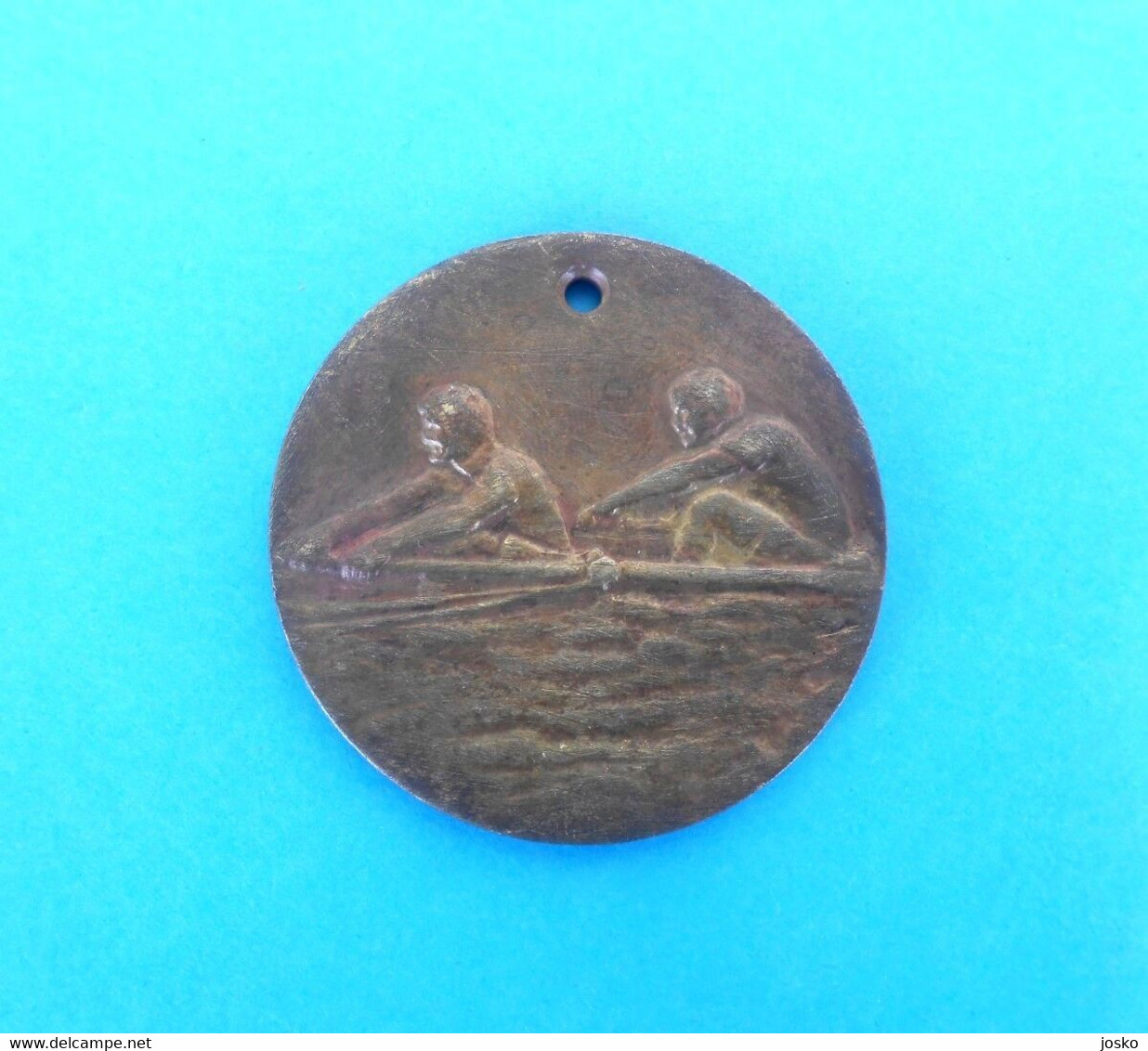 ROWING REGATTA - RV GELSENKIRCHEN - FISA ... Germany Old Medal * Aviron Rudersport Rudern Ruder Remo Canottaggio - Rowing