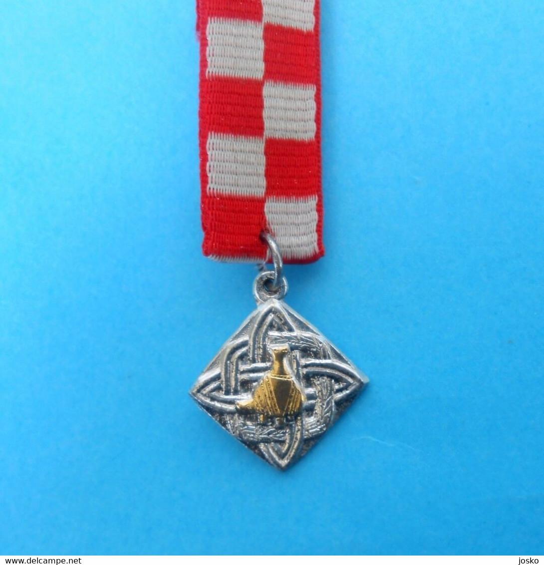 SPOMEN MEDALJA VUKOVAR - Croatia Miniature Of Medal (order) * Croatie Kroatien Croazia Croacia RRR - Autres & Non Classés