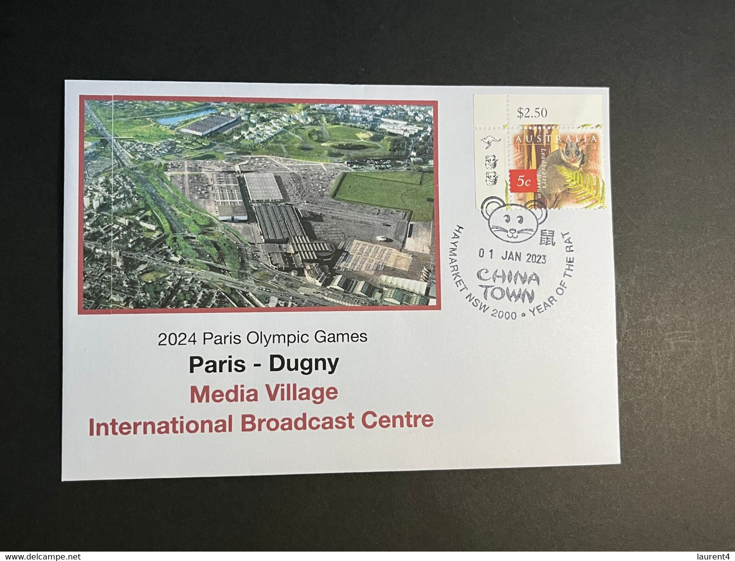 (2 N 28) 2024 France - Paris Olympic Games (1-1-2023) Paris Dugny Media Village & IBC - Zomer 2024: Parijs