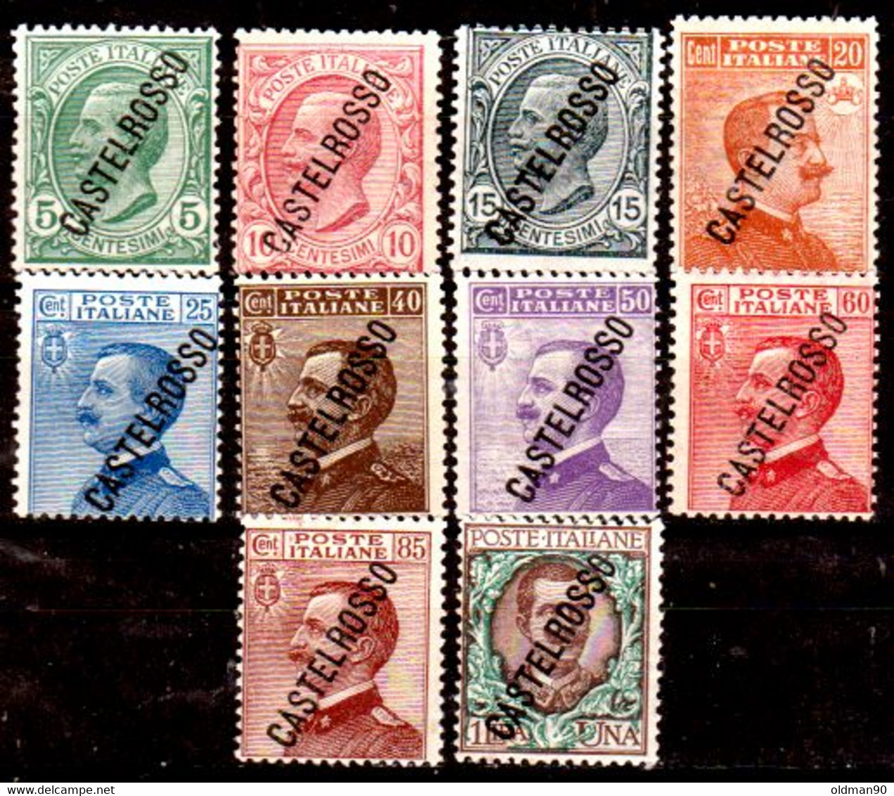 Castelrosso-OS-220- Original Issued In 1924 (++) MNH - Quality In Your Opinion. - Castelrosso