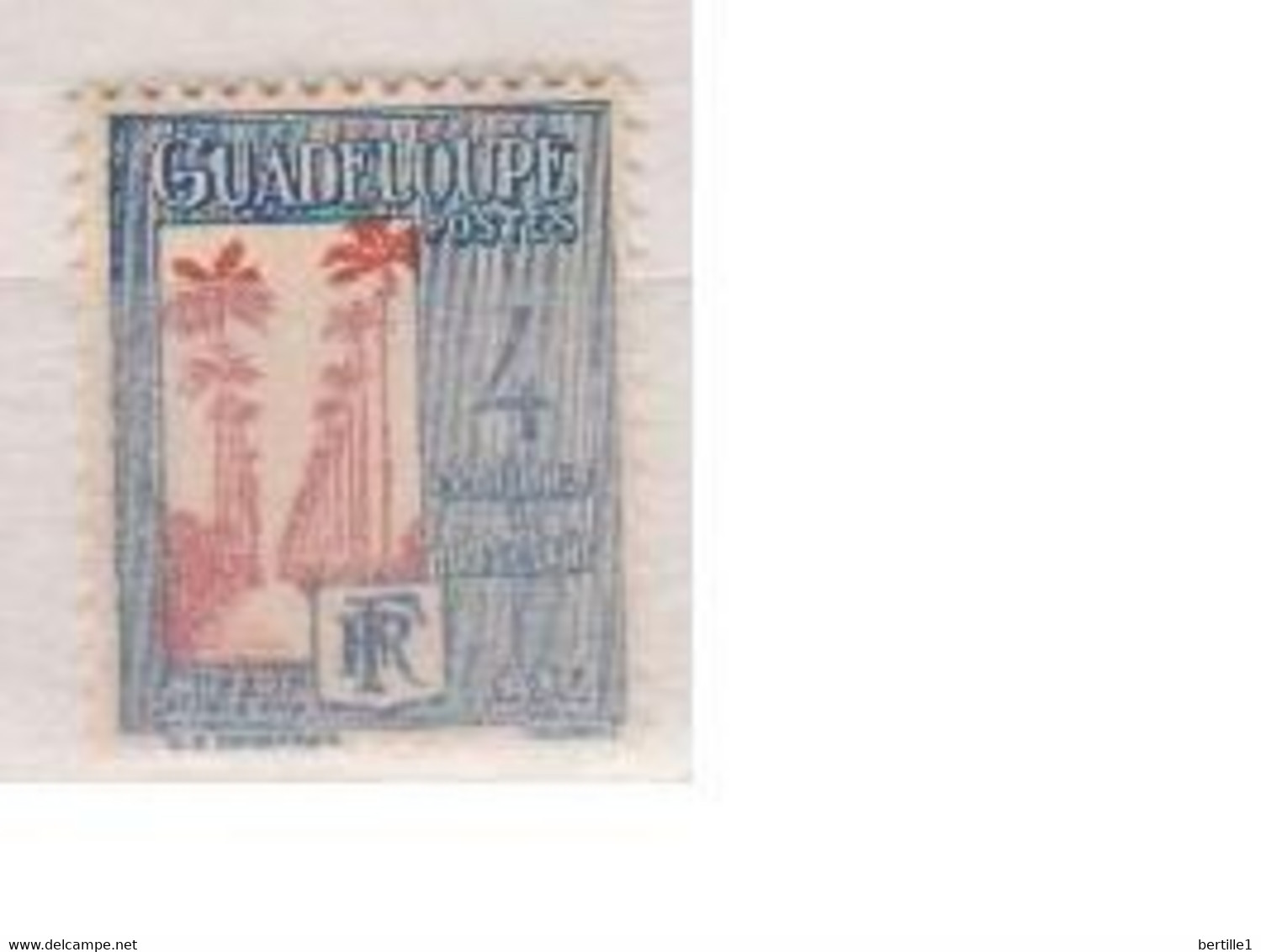 GUADELOUPE         N°  YVERT   TAXE 26  NEUF AVEC CHARNIERES      ( CHARN  01 / 28  ) - Portomarken