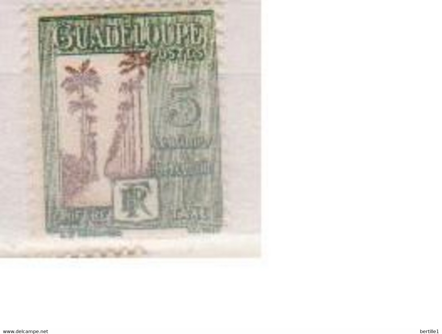 GUADELOUPE         N°  YVERT   TAXE 27  NEUF AVEC CHARNIERES      ( CHARN  01 / 28  ) - Strafport