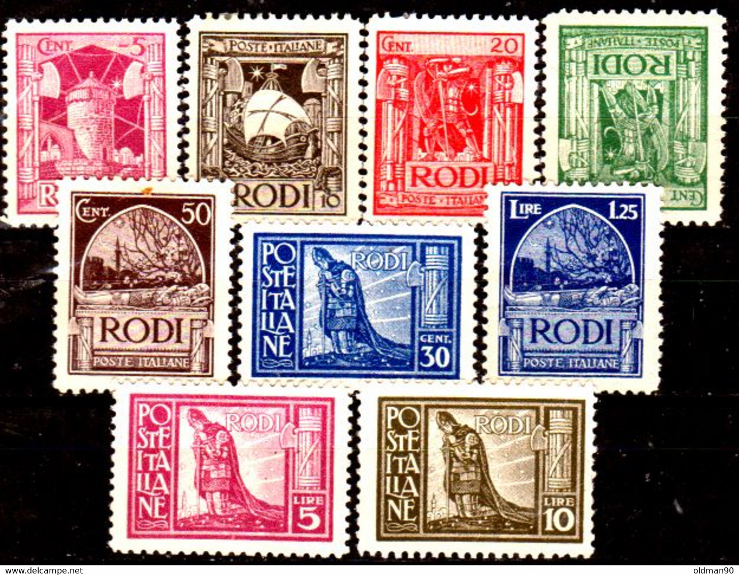 Egeo-OS-224- Original Issued In 1929 (+) LH - Quality In Your Opinion. - Castelrosso