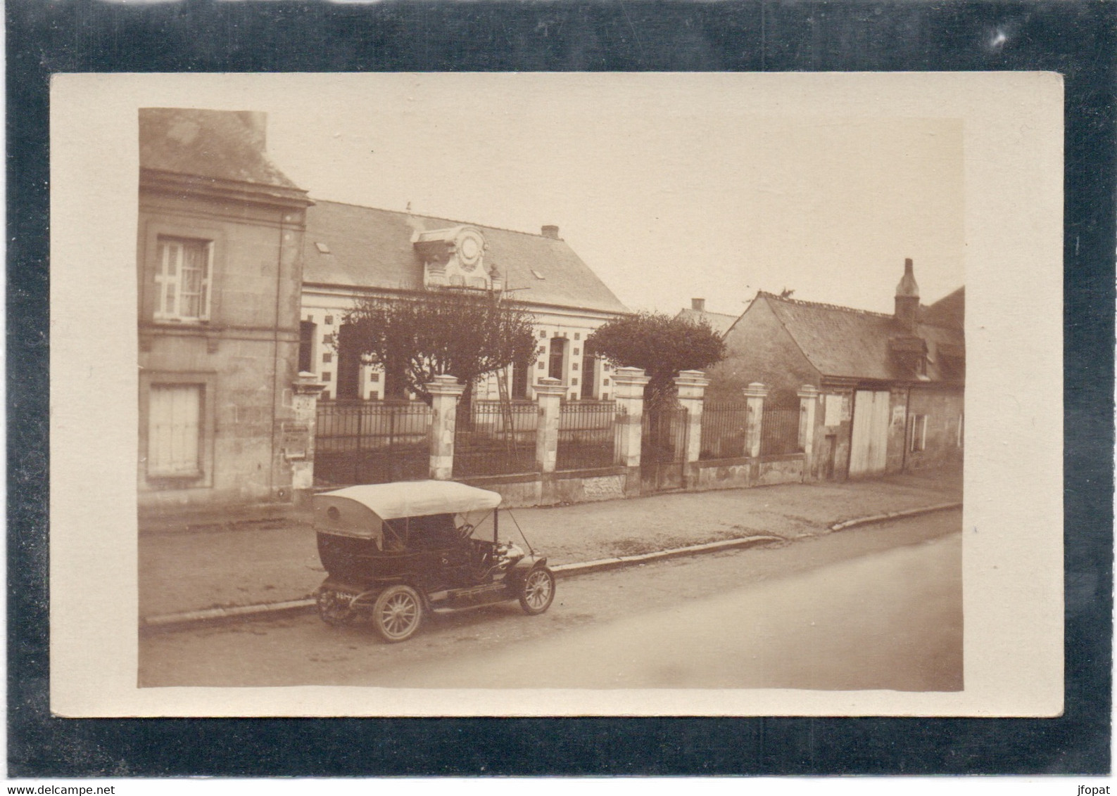 37 INDRE ET LOIRE - NEUILLE PONT PIERRE Carte Photo, école Des Garçons (voir Description) - Neuillé-Pont-Pierre