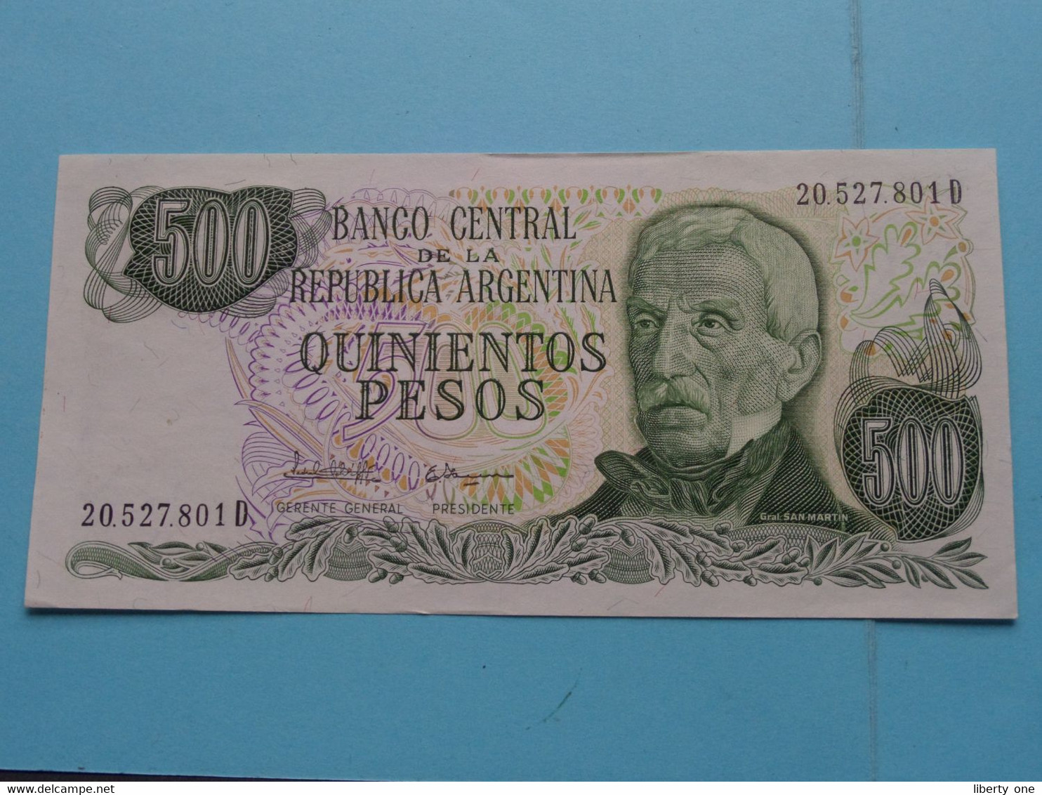 500 Quinientos Pesos ( Voir / See > Scans ) UNC ! - Argentine